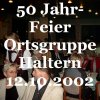 Feier 50 Jahre Ortsgruppe Haltern 12.10.2002