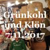 Grünkohl und Klön 7.11.2017