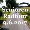 Seniorenradtour 9.6.2017
