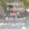 Senioren-Radtour Kökelsum 20.9.2019