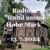 Radtour Rund umme Hohe Mark 13.7.2024